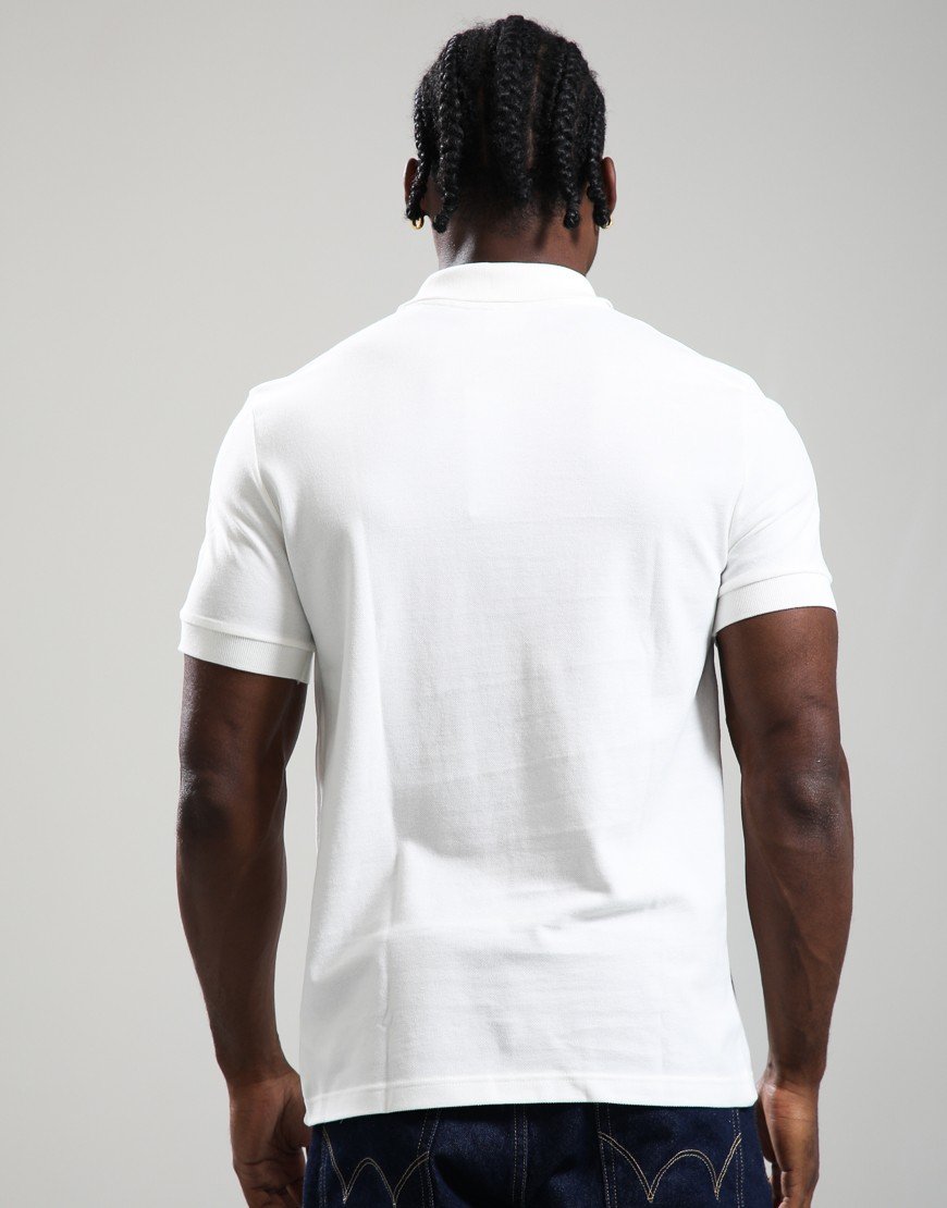 Lacoste Ultra Dry Branded Stripe Polo Shirt Flour