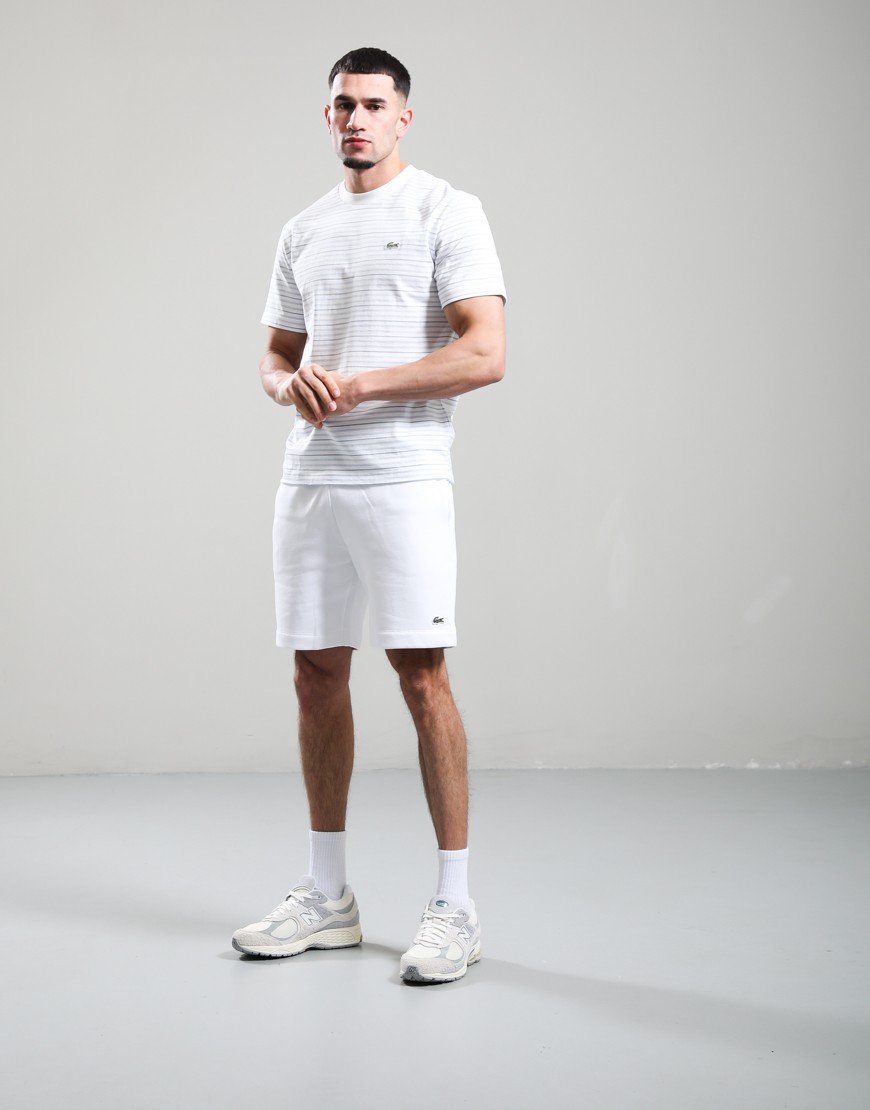 Lacoste Striped T-Shirt Phoenix Blue/Flour