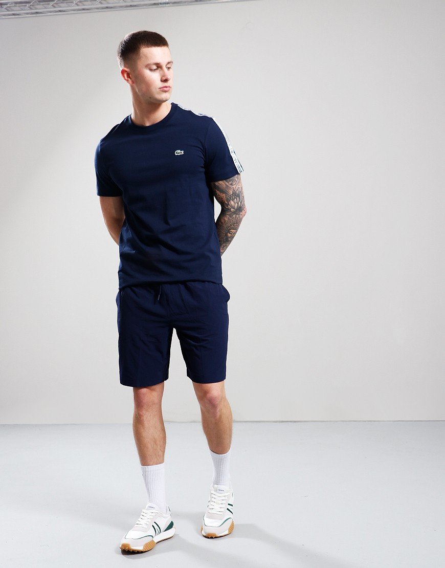 Lacoste Tape T-Shirt Navy Blue