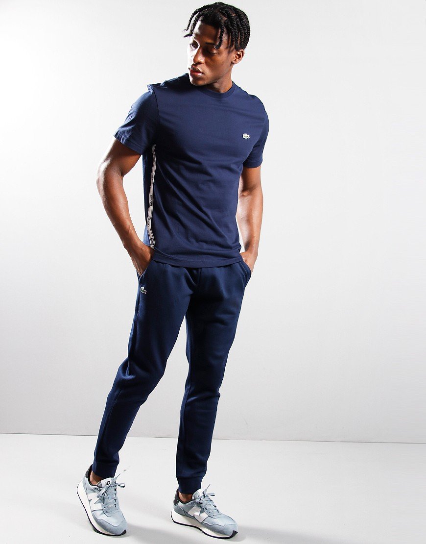 Lacoste Tape T-Shirt Navy