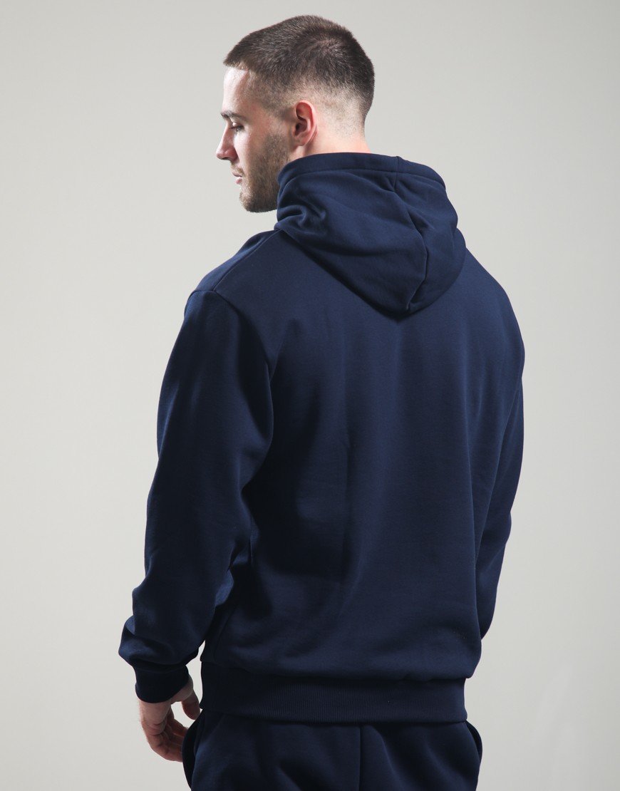 Lacoste Fleece Hoodie Navy Blue