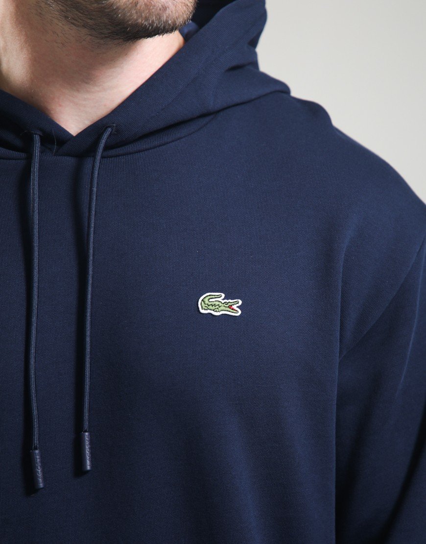 Lacoste Fleece Hoodie Navy Blue