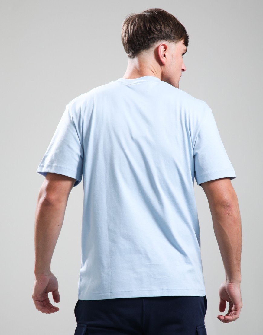 Lacoste Tonal Centre Logo T-Shirt Chambray