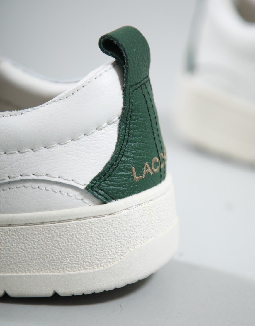 Lacoste Umpire Trainers Off White/Dark Green