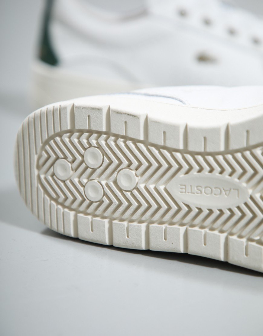 Lacoste Umpire Trainers Off White/Dark Green