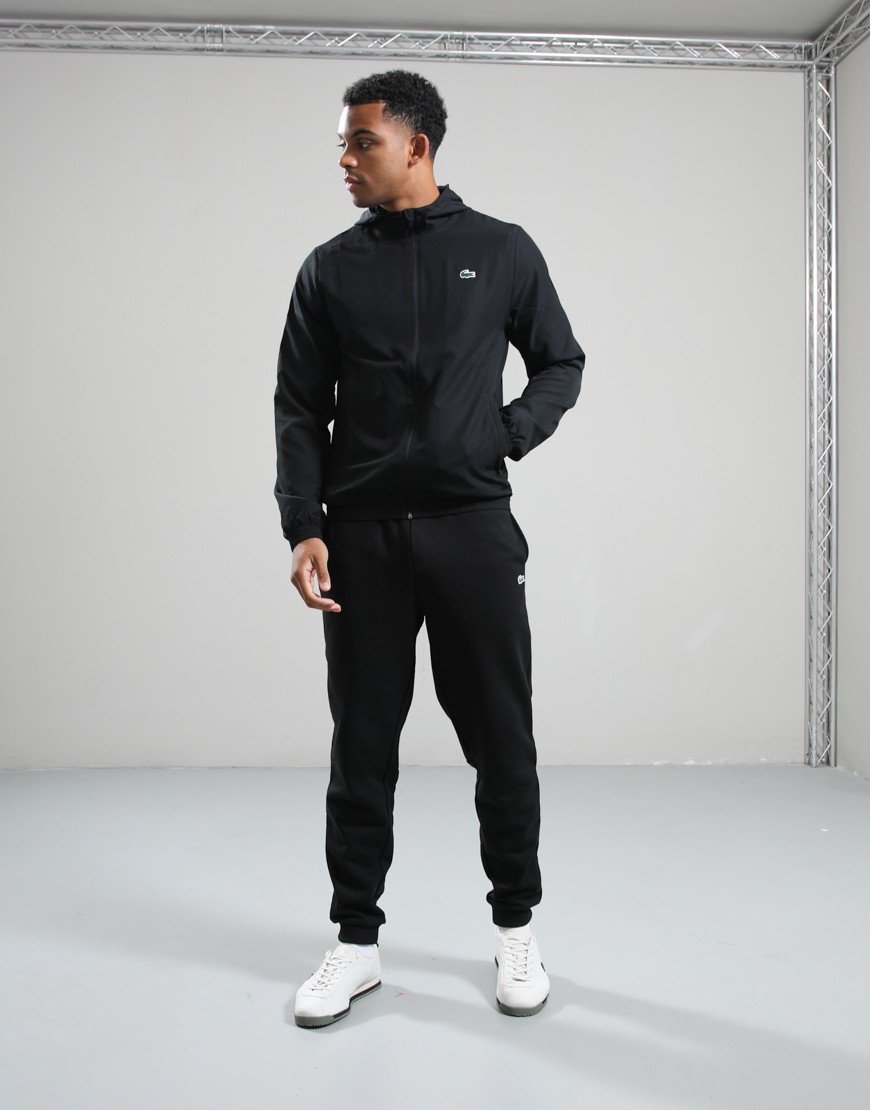 Lacoste Water-Repellent Sport Jacket Black