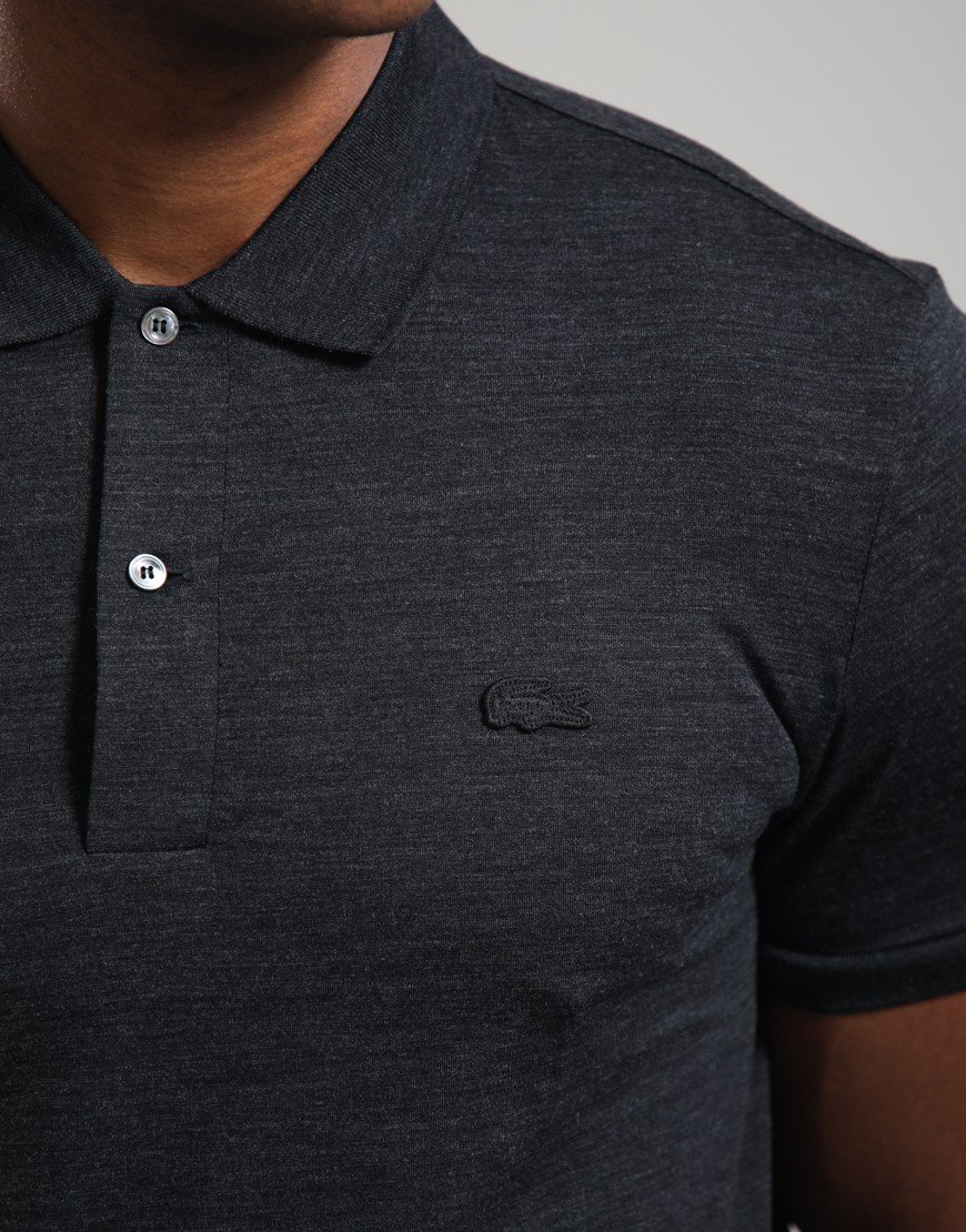 Lacoste Wool Blend Polo Shirt Lightning Chine