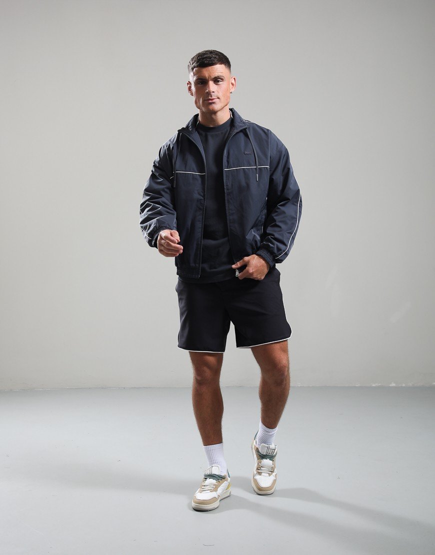 Lacoste Relaxed Fit Wool Blend Shorts Graphite