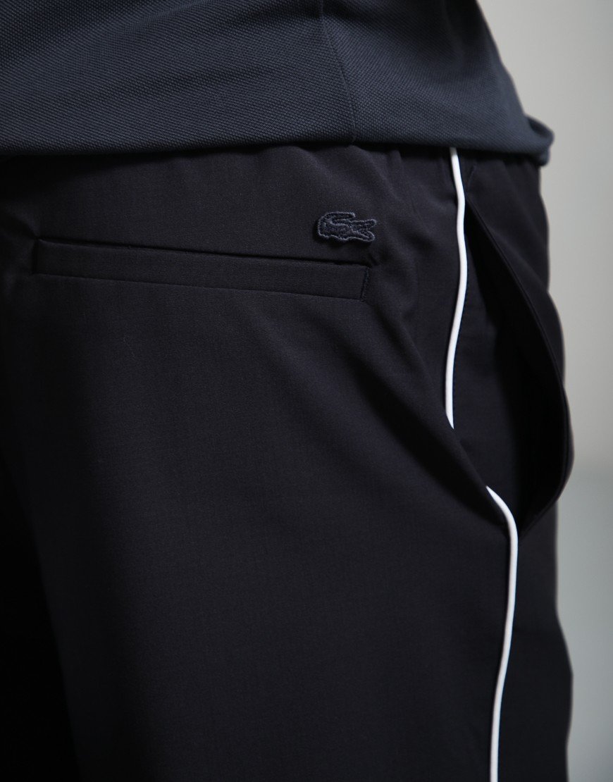 Lacoste Relaxed Fit Wool Blend Shorts Graphite