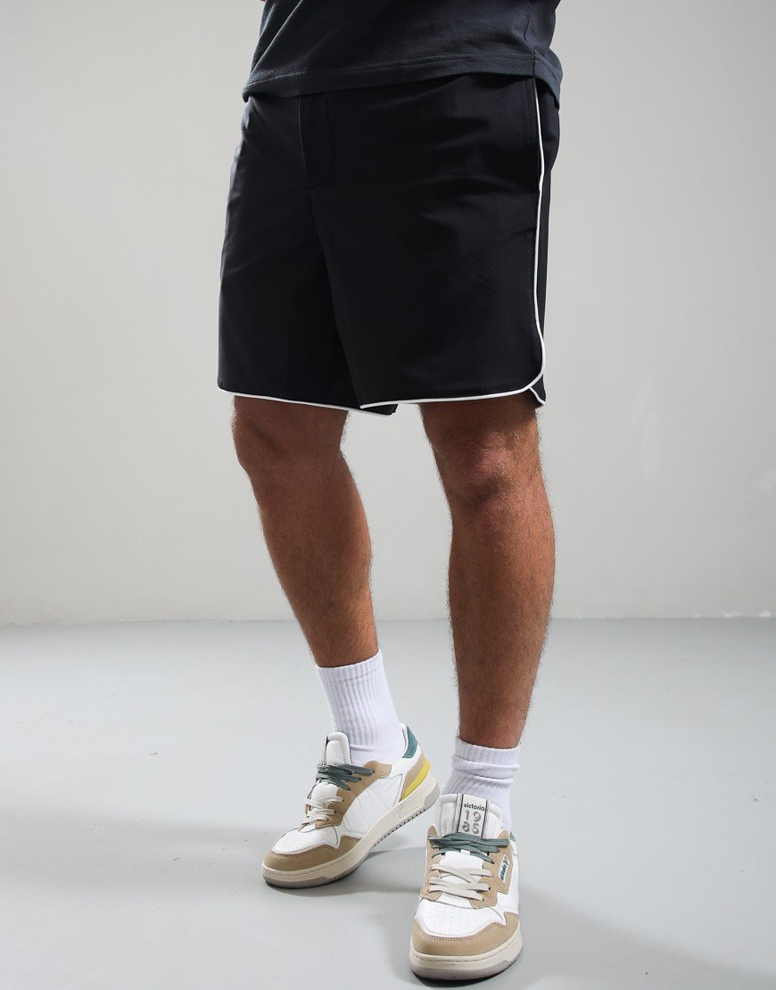 Lacoste Relaxed Fit Wool Blend Shorts Graphite