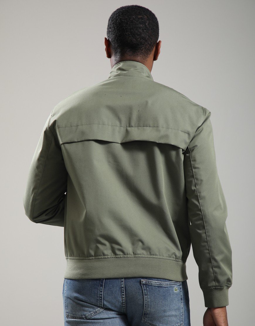 Lacoste Zip Funnel Jacket Khaki
