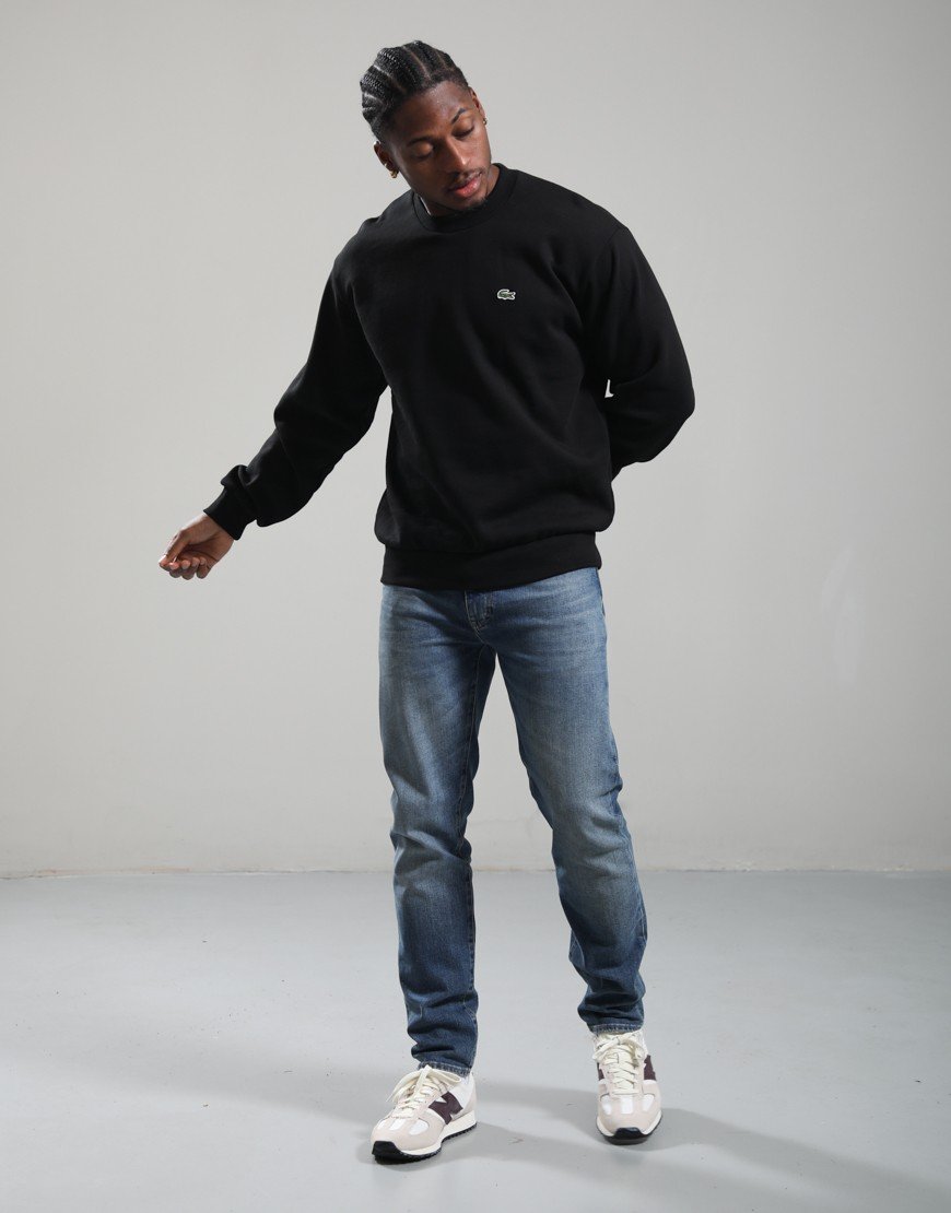 Lacoste Fleece Sweatshirt Black