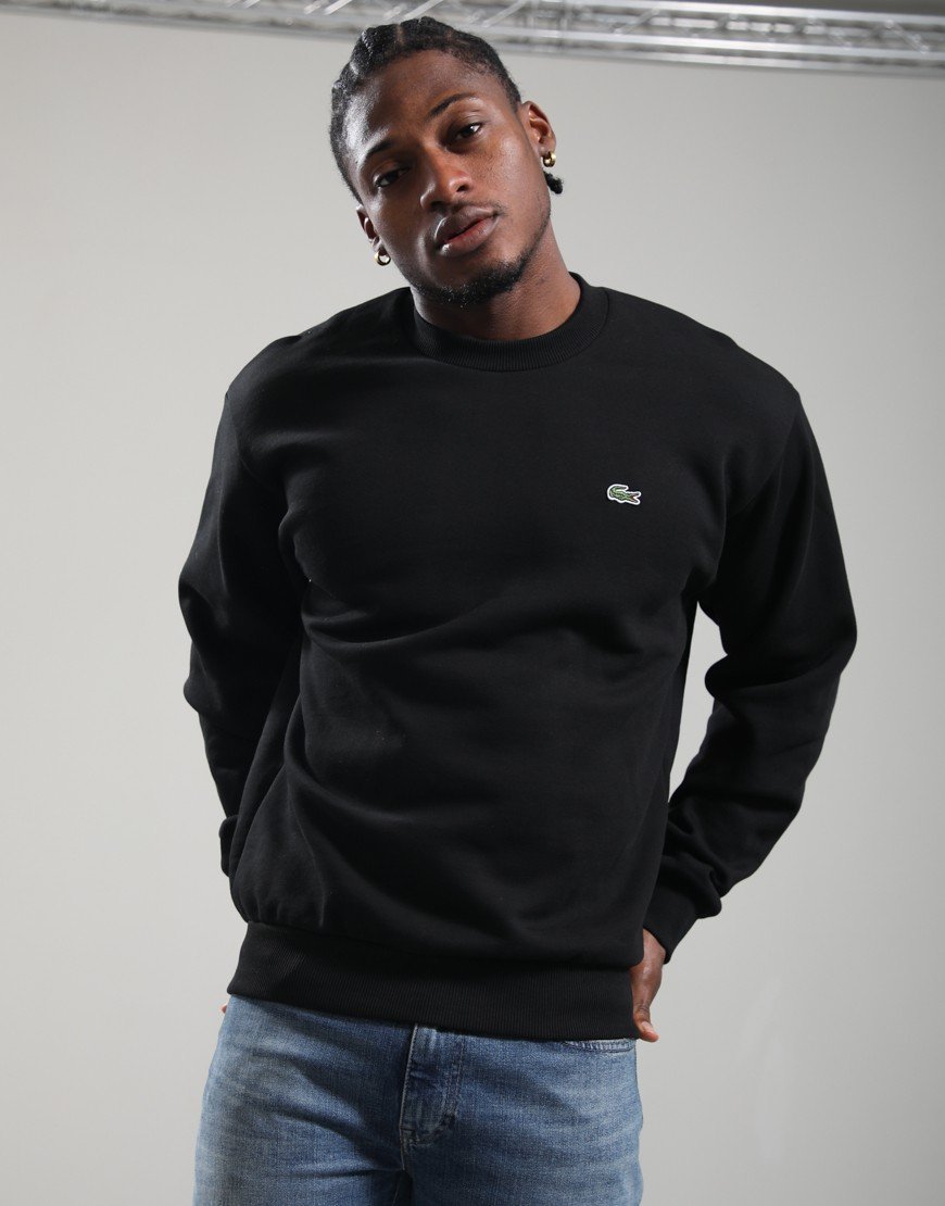 Lacoste Fleece Sweatshirt Black