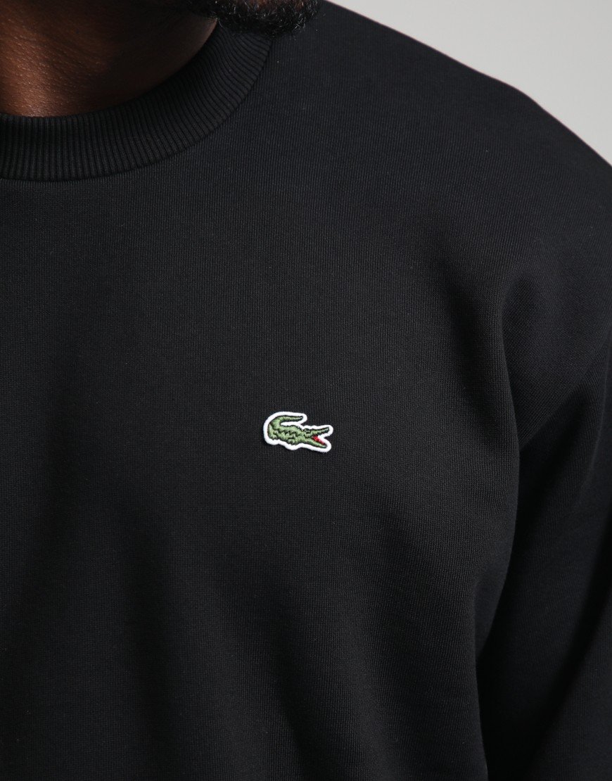 Lacoste Fleece Sweatshirt Black