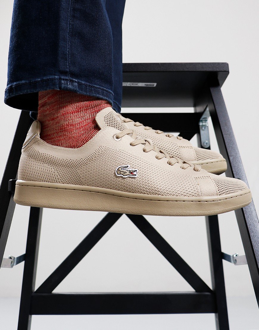 Lacoste Carnaby Trainers Khaki/Khaki