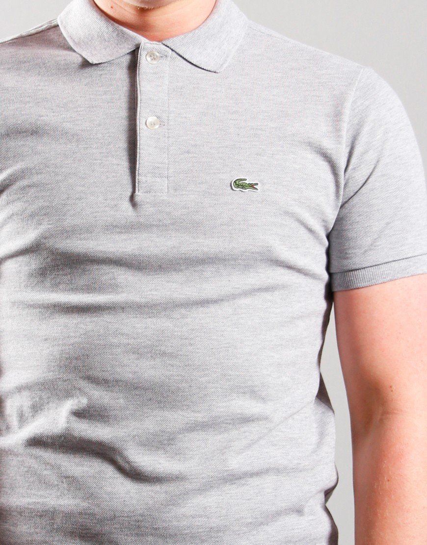 lacoste silver chine