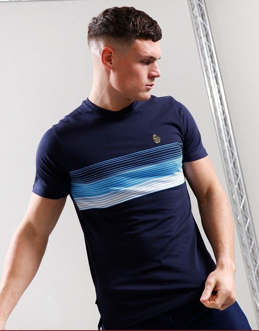 Luke 1977 Nashville 2 T-Shirt Navy/White/Atlantic