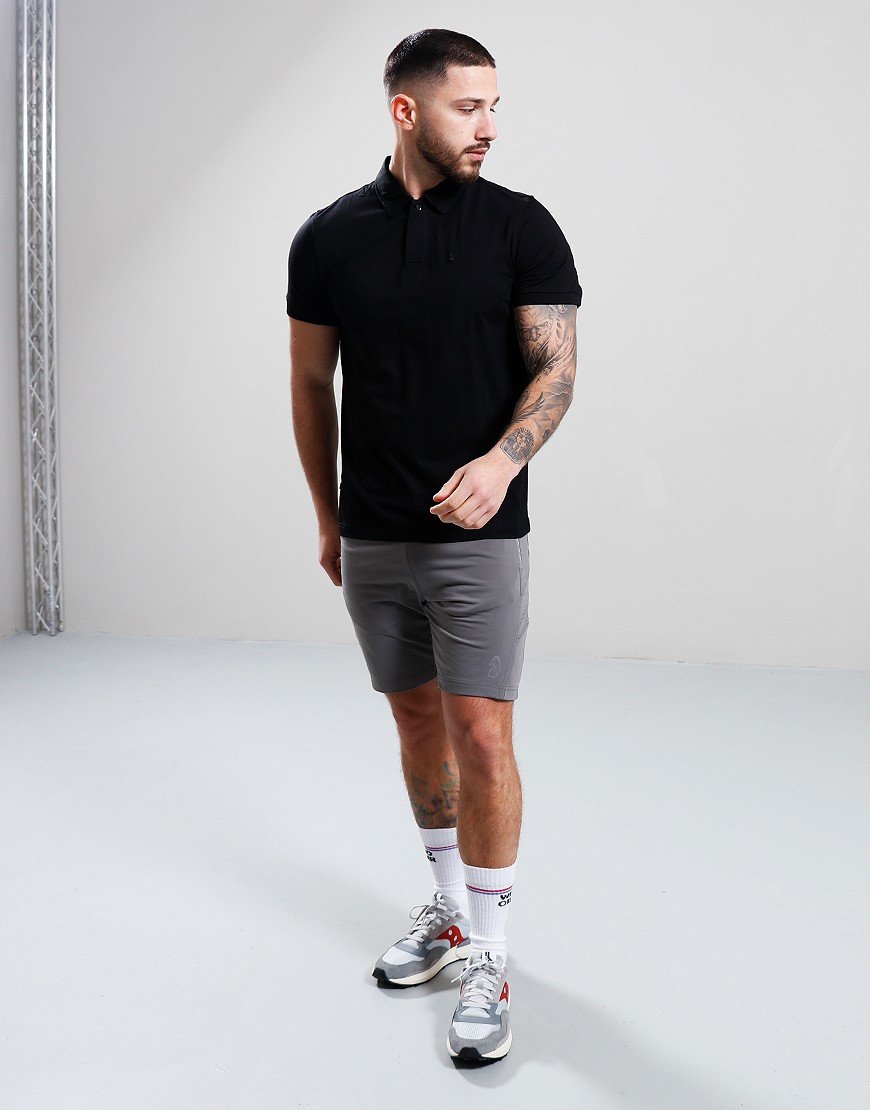 LUKE 1977 Hong Kong Polo Shirt Jet Black