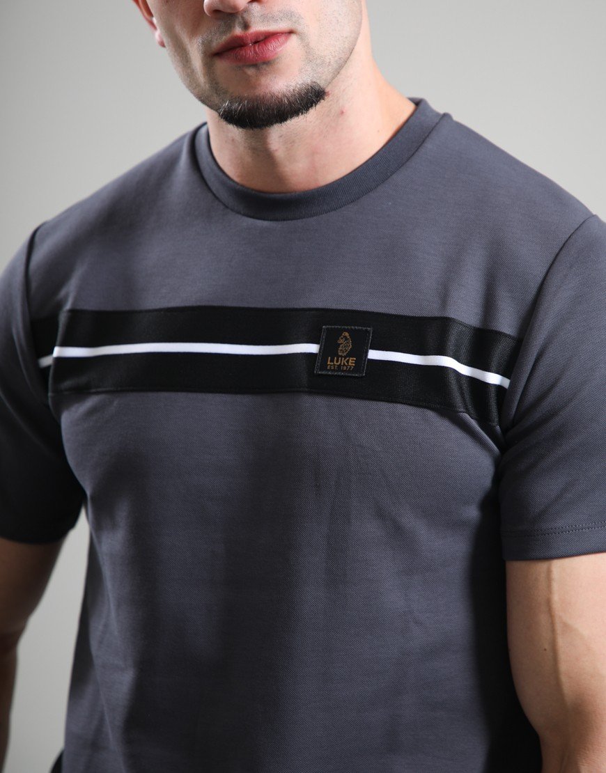 Luke 1977 Hopkins 1000 T-Shirt Charcoal