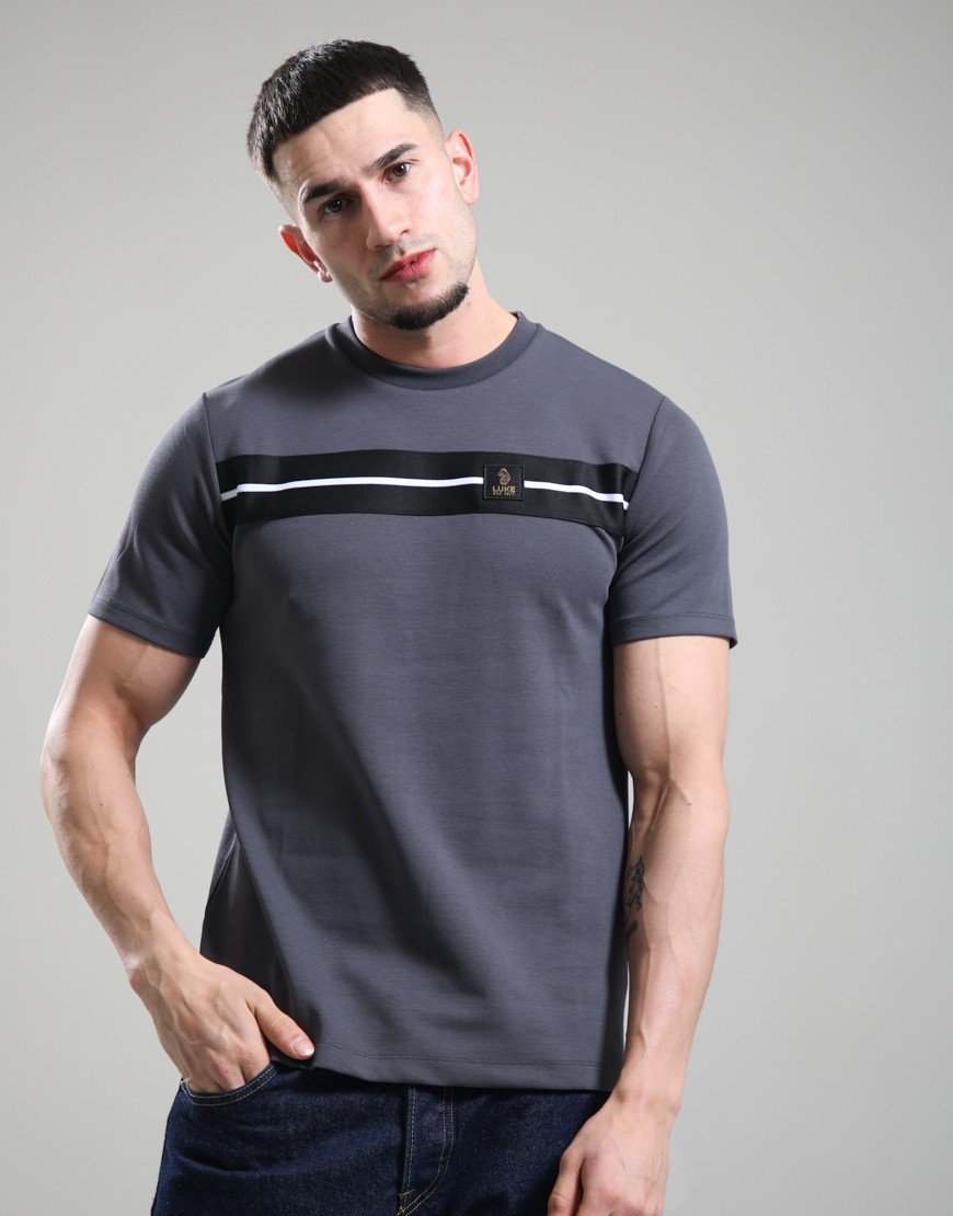 Luke 1977 Hopkins 1000 T-Shirt Charcoal