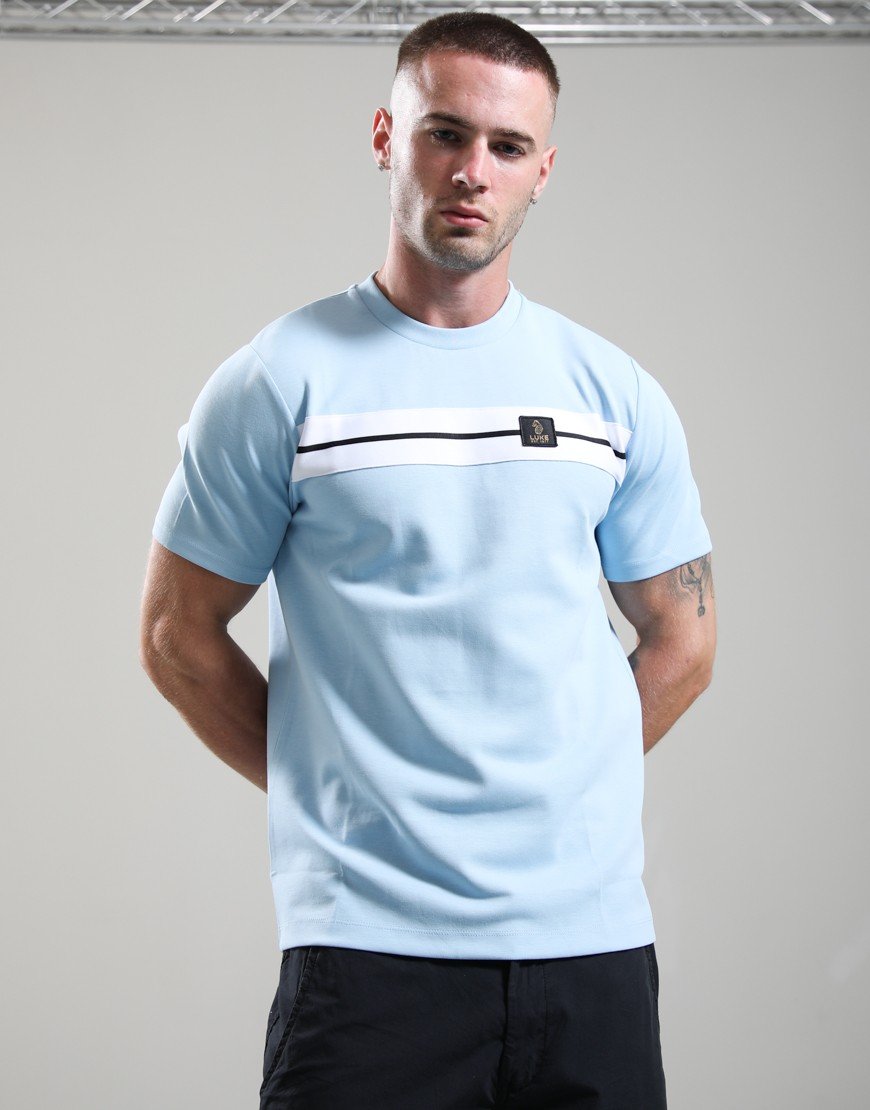 Luke 1977 Hopkins 1000 T-Shirt Sky Blue White