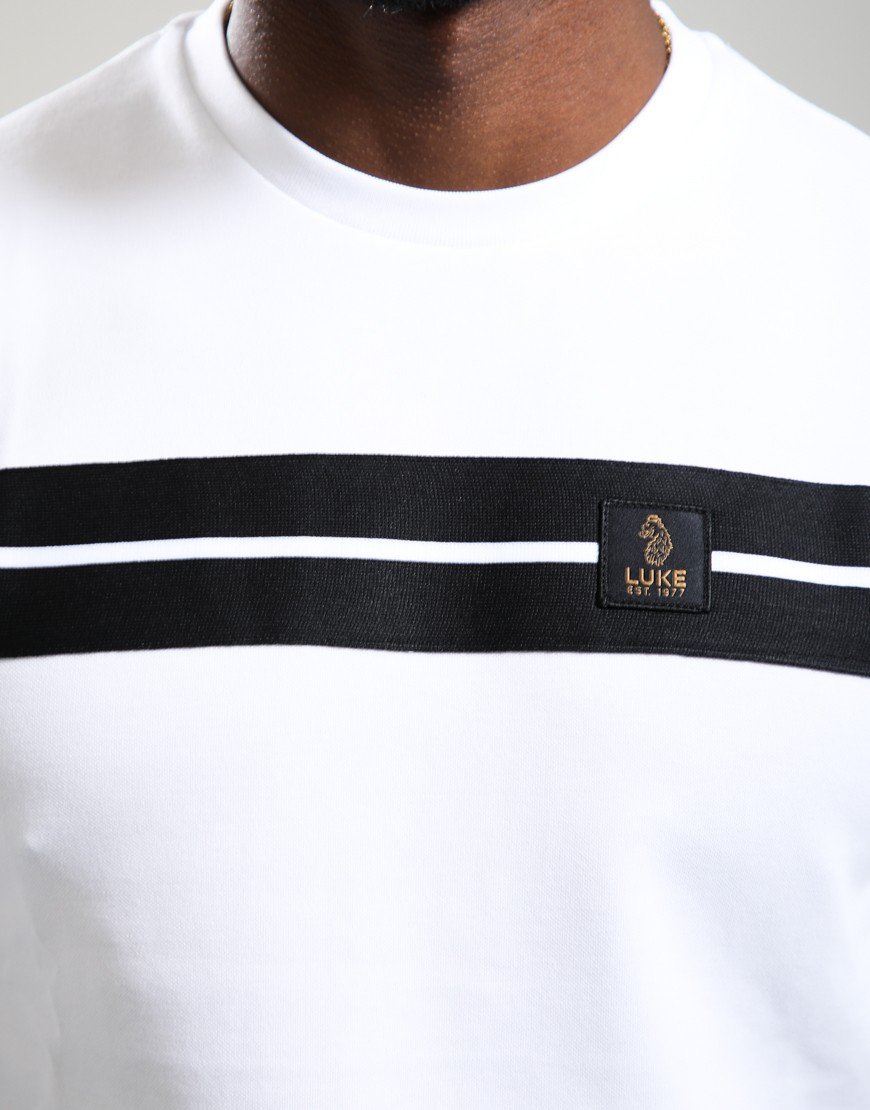 Luke 1977 Hopkins 1000 T-Shirt White Black Tape