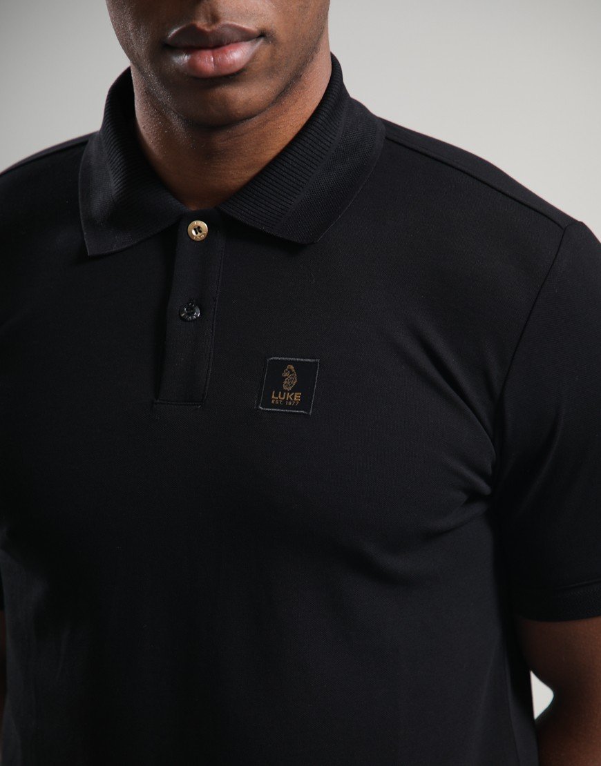 Luke 1977 Makati Polo Shirt All Black