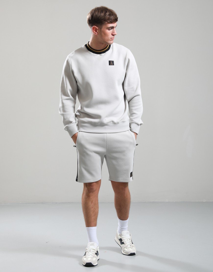 Luke 1977 Makati Sweat Ice Grey
