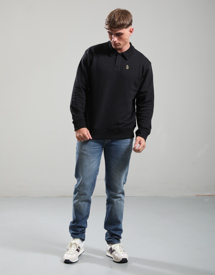 Luke 1977 Medellin Polo Sweat Black