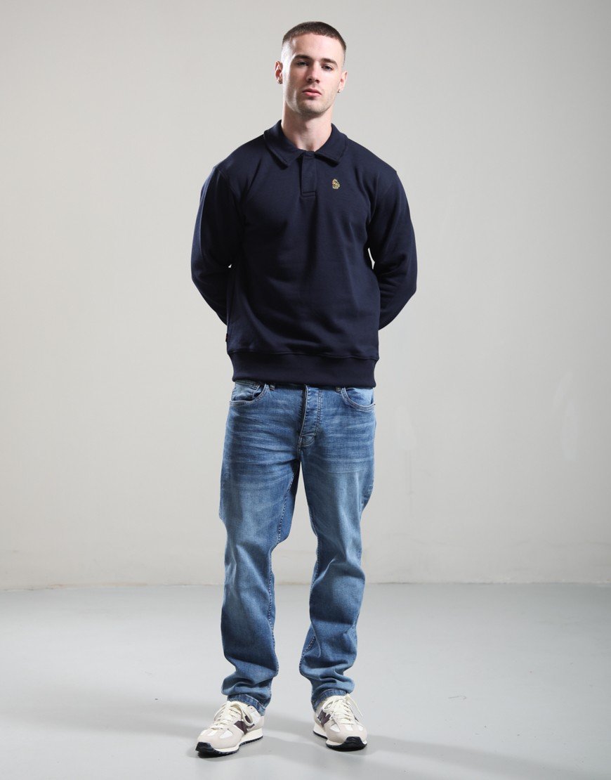 Luke 1977 Medellin Polo Sweat Navy