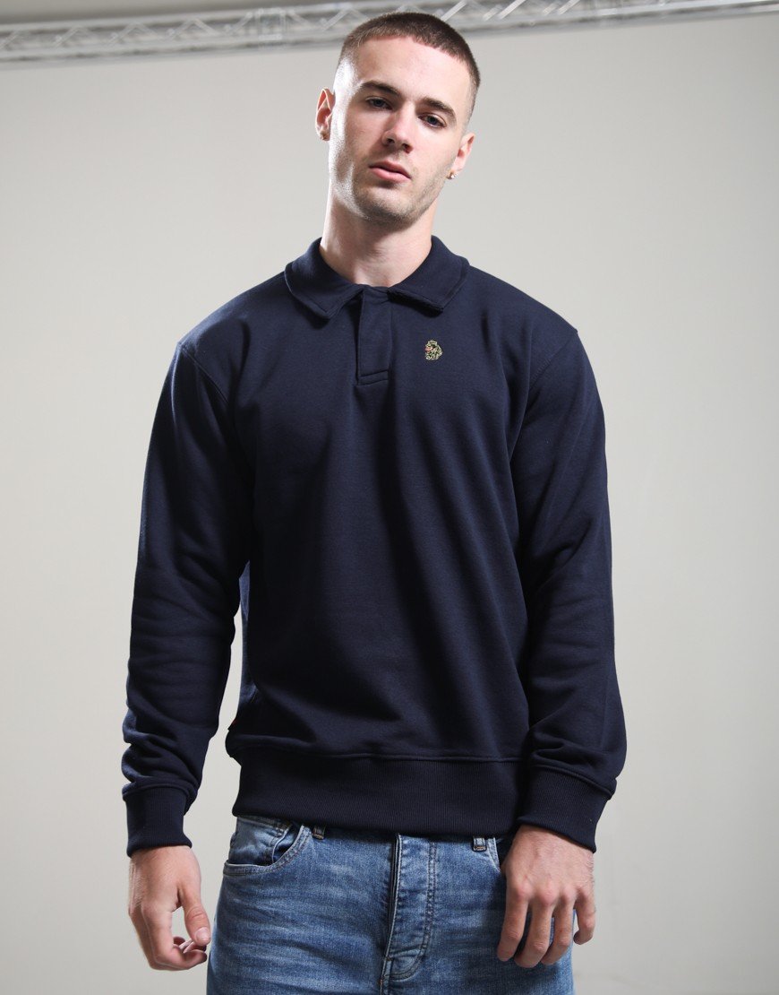 Luke 1977 Medellin Polo Sweat Navy