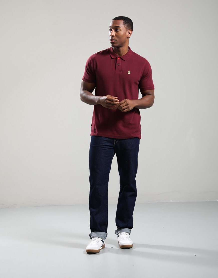 Luke 1977 New Mead Sport Polo Shirt Claret