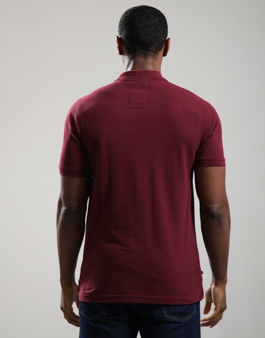 Luke 1977 New Mead Sport Polo Shirt Claret