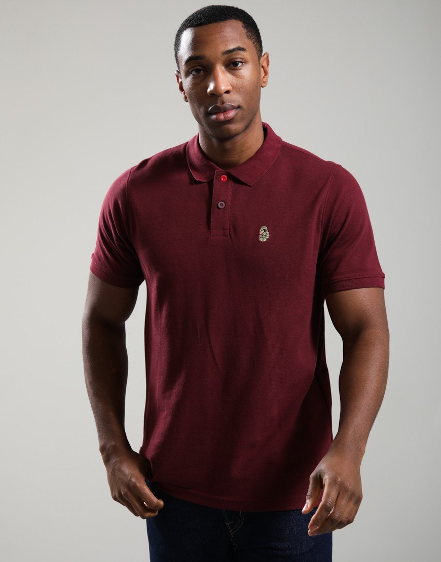 Luke 1977 New Mead Sport Polo Shirt Claret