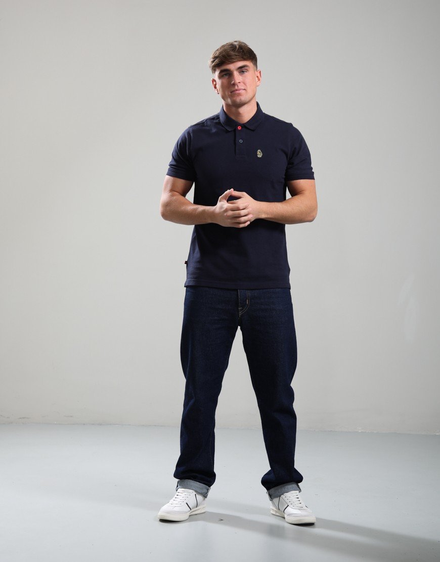 Luke 1977 New Mead Sport Polo Shirt Dark Navy