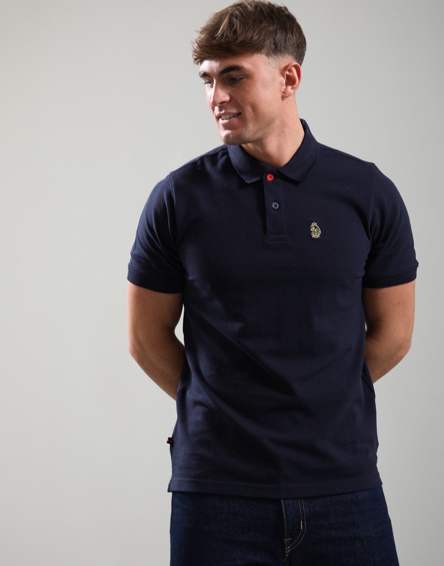 Luke 1977 New Mead Sport Polo Shirt Dark Navy