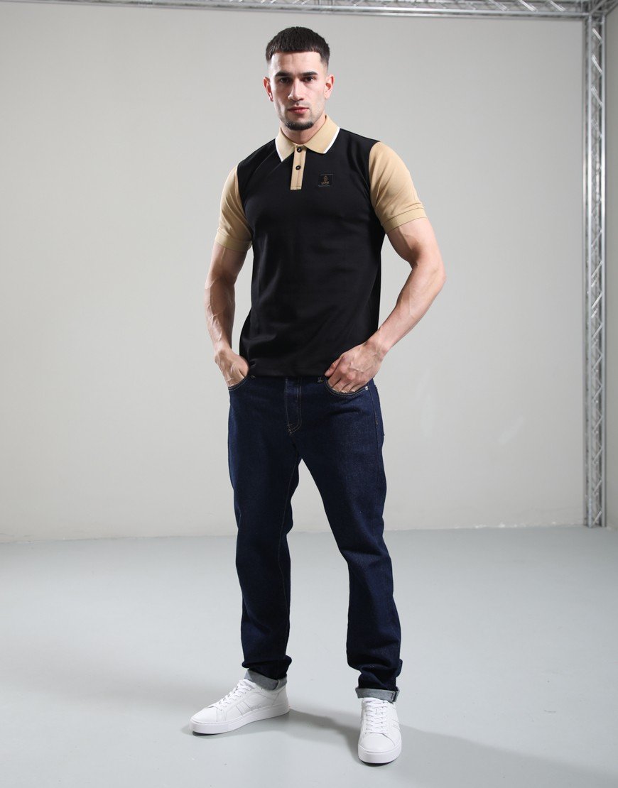 Luke 1977 Saddleworth Polo Black