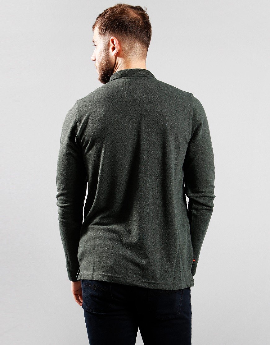 Luke 1977 Williams Long Sleeve Polo Shirt Olive