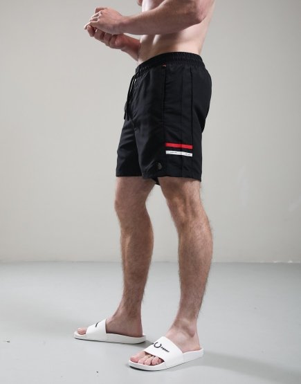 Luke 1977 Tapehead 2500 Swim Shorts Black