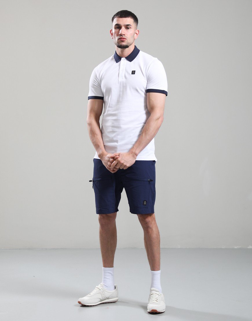Luke 1977 Williams 2500 Contrast Polo Shirt White