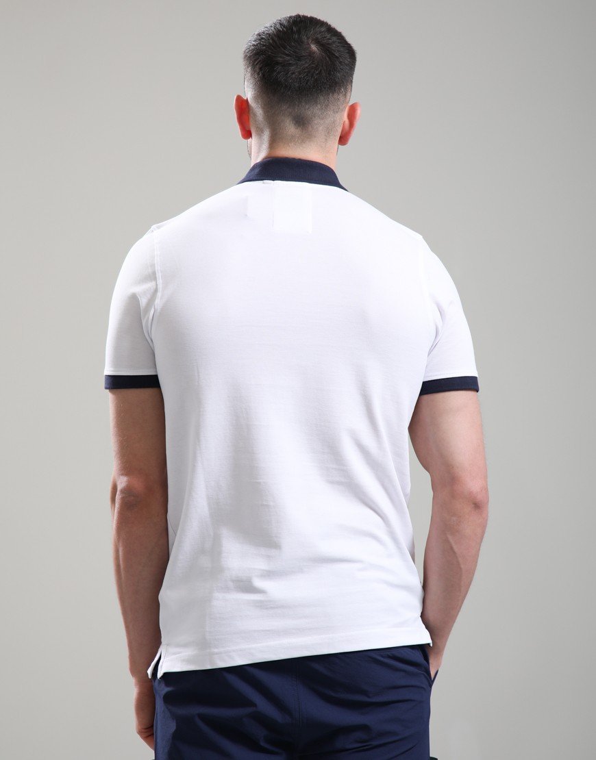 Luke 1977 Williams 2500 Contrast Polo Shirt White