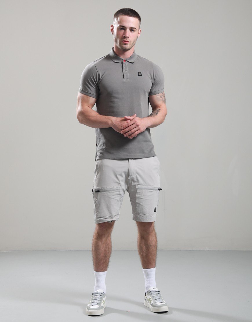 Luke 1977 Williams 2500 Polo Shirt Mid Grey