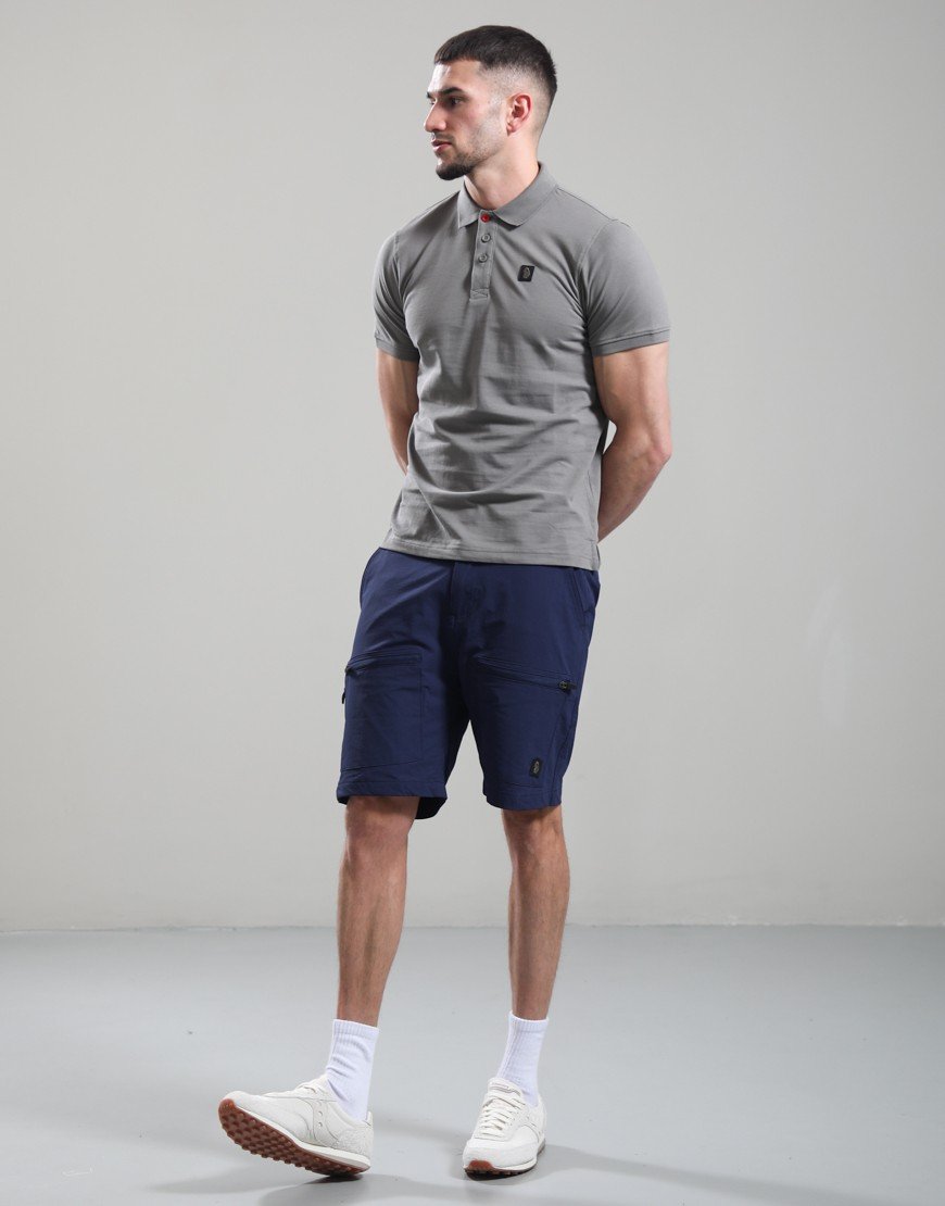 Luke 1977 Williams 2500 Polo Shirt Mid Grey