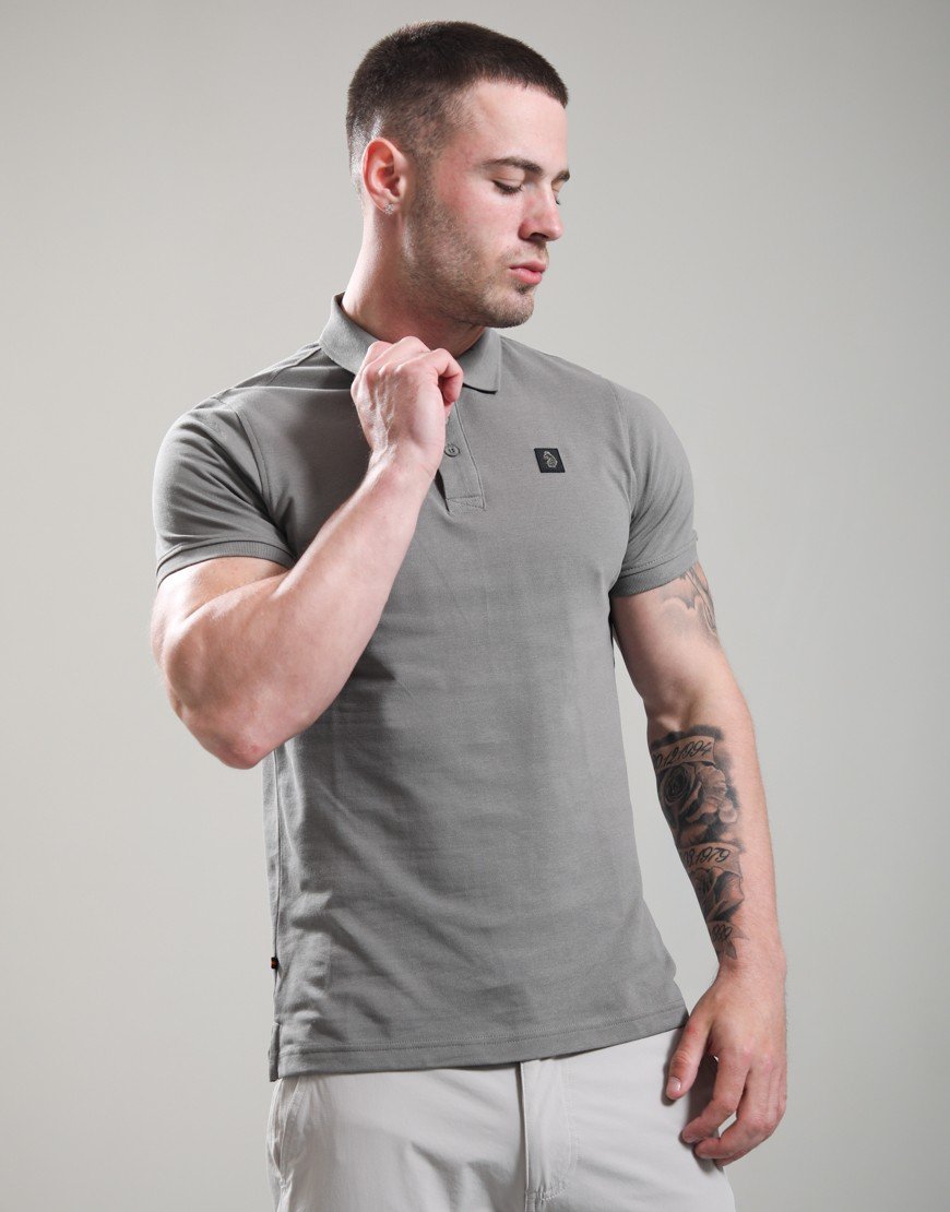 Luke 1977 Williams 2500 Polo Shirt Mid Grey