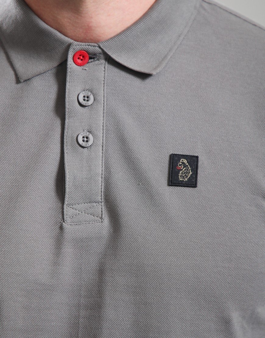 Luke 1977 Williams 2500 Polo Shirt Mid Grey