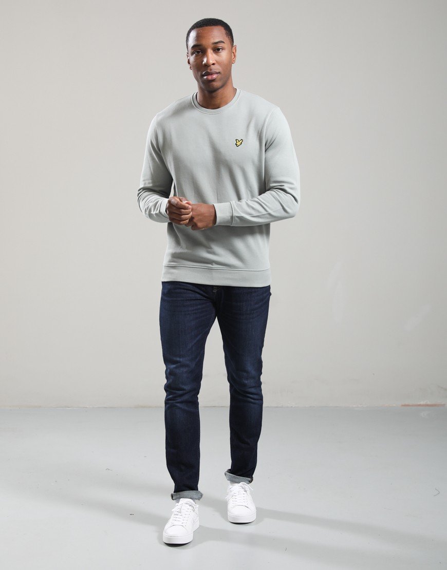 Lyle & Scott Crew Neck Sweat Nickel Grey