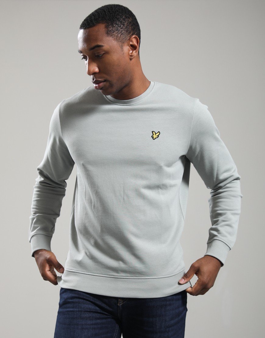 Lyle & Scott Crew Neck Sweat Nickel Grey