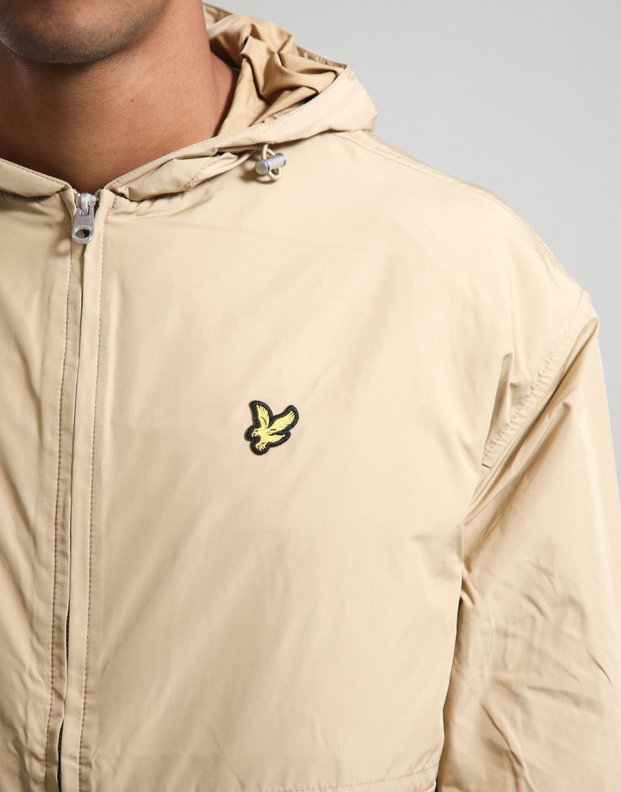 Lyle & Scott Hooded Utility Jacket Sand Storm