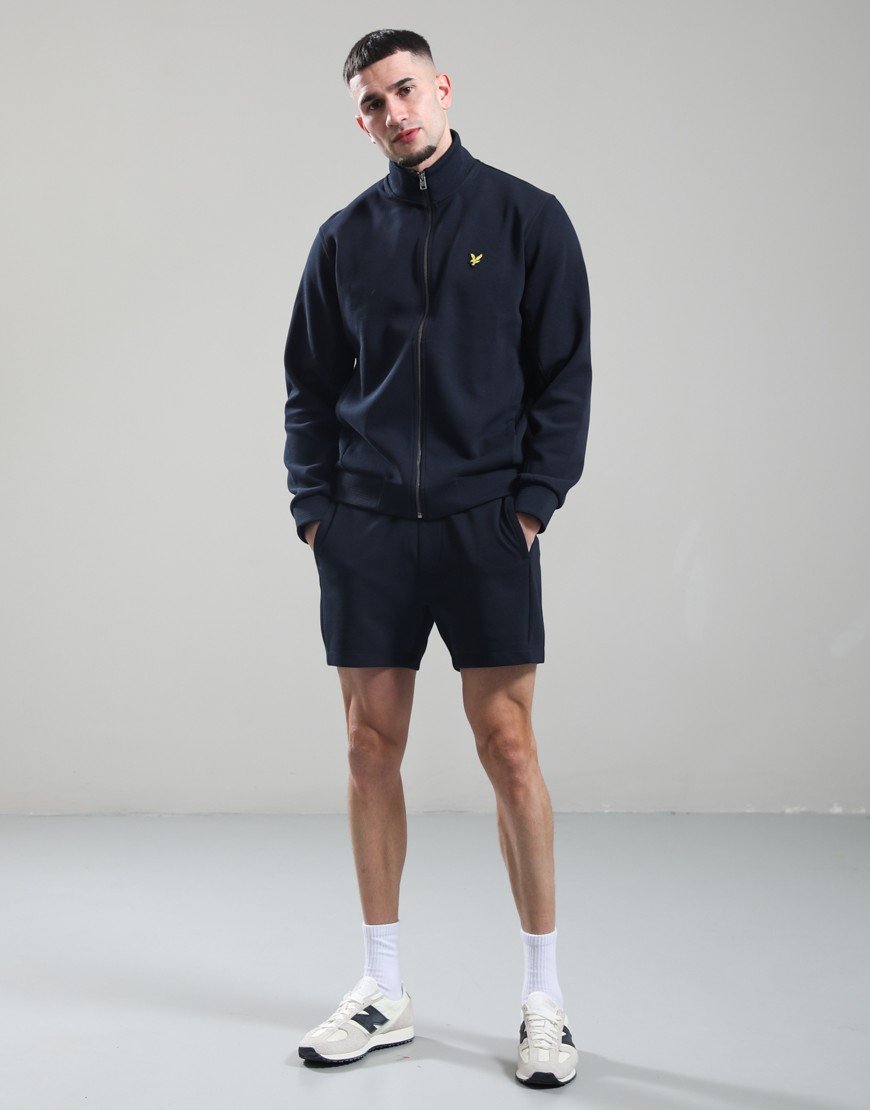 Lyle & Scott Pique Track Shorts Dark Navy