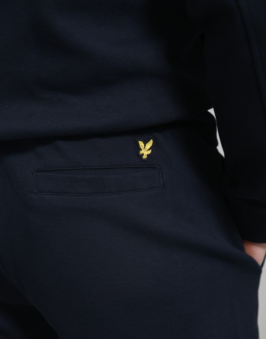 Lyle & Scott Pique Track Shorts Dark Navy